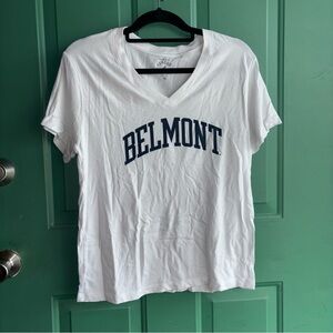 league collegiate outfitters medium White V-Neck Women's Top